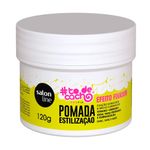 Pomada Capilar Salon Line To De Cacho Efeito Fixador 120g